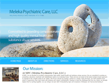 Tablet Screenshot of melekapsychiatriccare.com